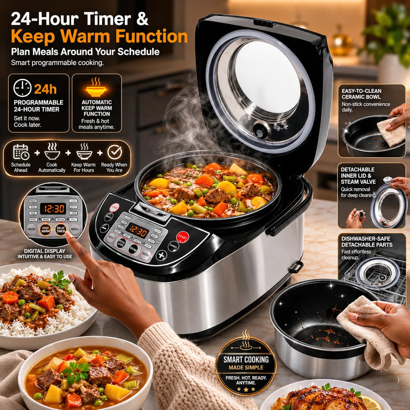 Redmond MultiPro Smart Multicooker & Steamer | 5L