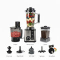 Evimki Kitchen Machine 8-in-1 Commercial Blender 1200W | Food Processor | 4L Unbreakable Jar | All-in-One Solution