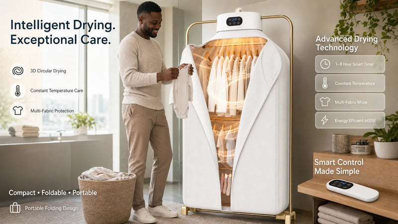Portable Folding Clothes Dryer: The Ultimate Compact Drying Solution