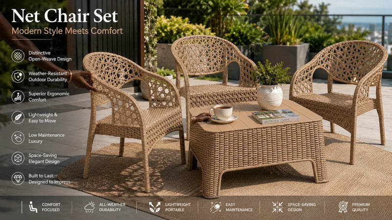 Net Chair Set – Modern Style Meets Comfort