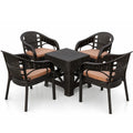 Turkish Comfort Set: Durable, Stylish, and Easy-to-Maintain Premium 4-Chair Turkish Outdoor Set