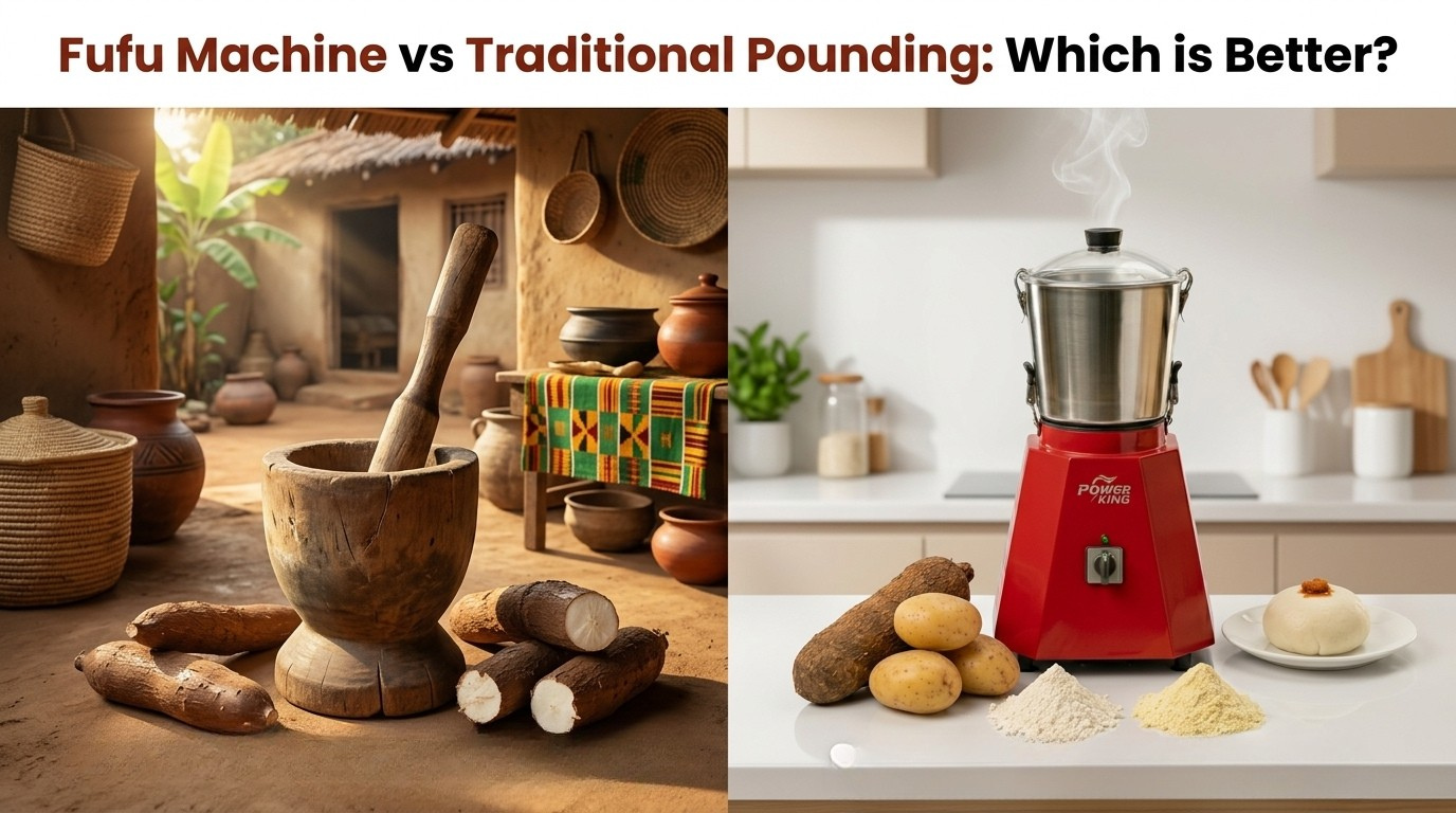Fufu Machine vs Traditional Pounding: Which is Better?