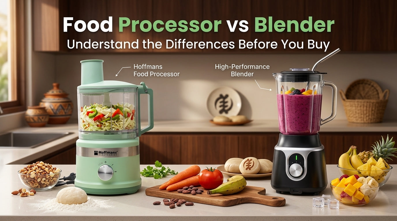 Food Processor vs Blender: Key Differences Explained
