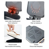 10-in-1 Electric Cooker Double Pan Grill – Nonstick Cooker