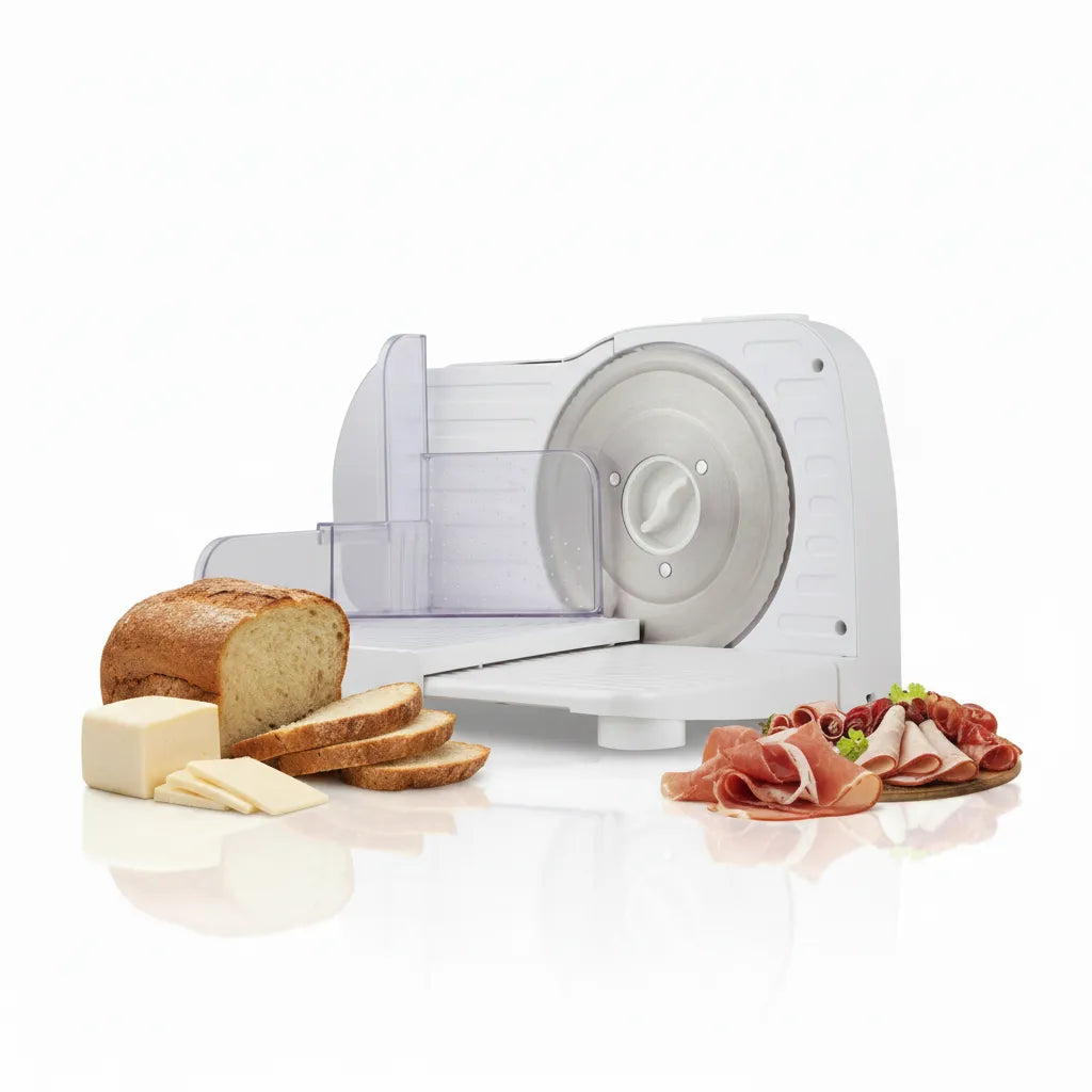 🧀 High-Performance 150W Electric Slicer – 17 cm Blade for Perfect Results Every Time