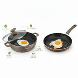 The Ultimate 12-Piece Marble Cookware Set by LEFON – Safe, Durable & Easy-to-Clean