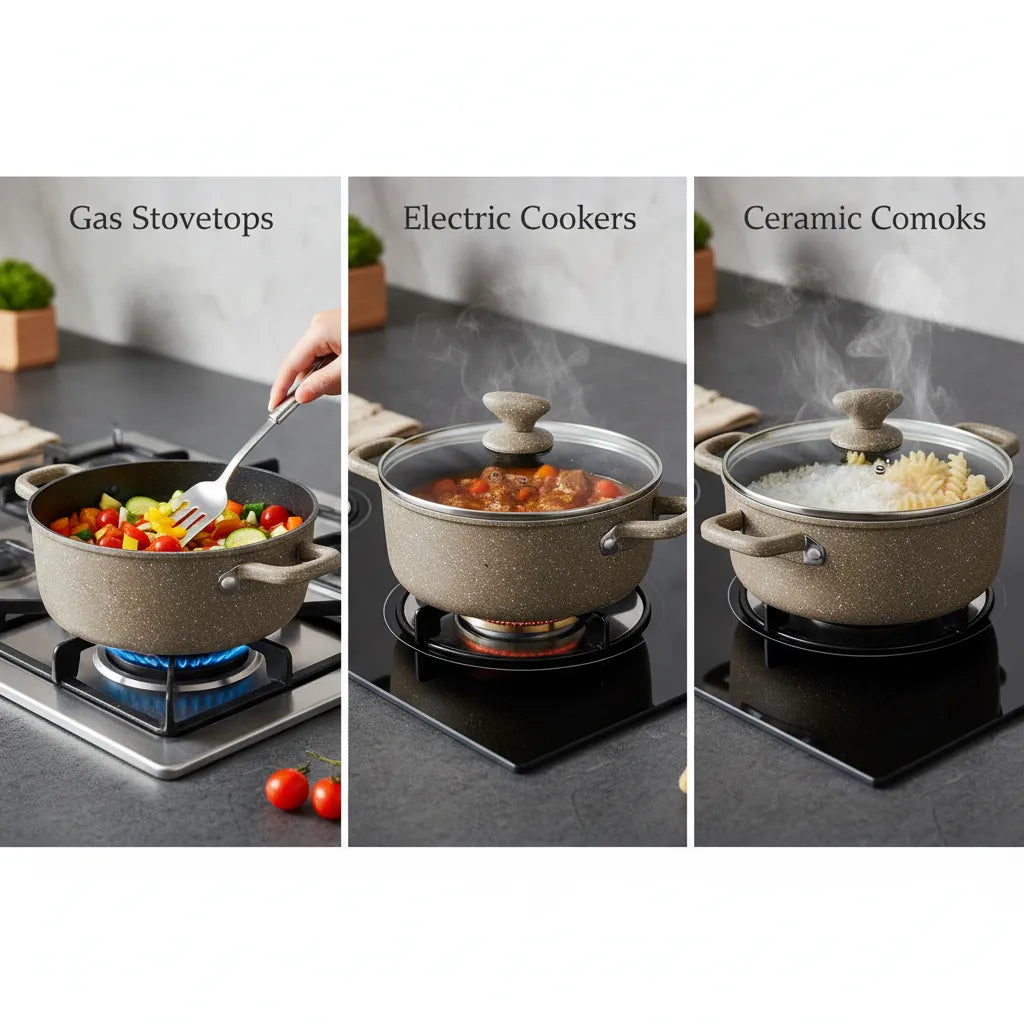 The Ultimate 12-Piece Marble Cookware Set by LEFON – Safe, Durable & Easy-to-Clean