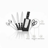120-Piece Stainless Steel Cookware Set – Complete Luxury Kitchen Solution 🍳✨