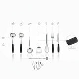 120-Piece Stainless Steel Cookware Set – Complete Luxury Kitchen Solution 🍳✨
