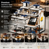FUNITE Ultimate 120-Piece Stainless Steel Cookware Set: Complete Culinary Collection (16cm - 28cm)