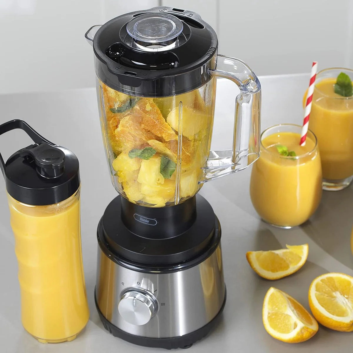 Minmax 4-in-1 Electric Blender – Juice Extractor, Grinder & Chopper