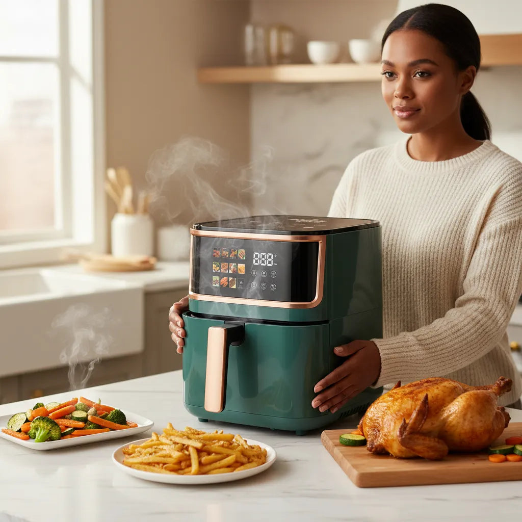 🔥 12L Air Fryer – Powerful 1700W Healthy Cooking Machine
