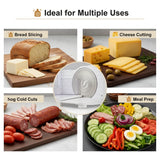 🧀 High-Performance 150W Electric Slicer – 17 cm Blade for Perfect Results Every Time