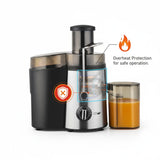 High-Performance 1L Juicer with 300–350W Motor for Fast & Healthy Daily Juicing 🌿⚡