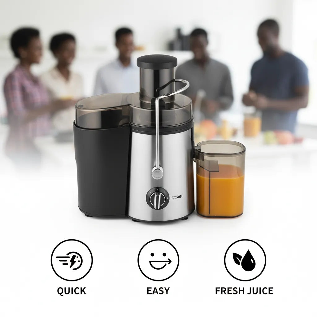 High-Performance 1L Juicer with 300–350W Motor for Fast & Healthy Daily Juicing 🌿⚡