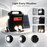 The Ultimate 3-in-1 Survival Hub: Suiming Solar Power Station, Speaker & Light