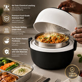 200W Multifunctional Electric Lunch Box & Food Steamer | 1L Capacity