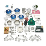 220-Piece Stainless Steel Cookware Set – All-in-One Professional Kitchen Solution