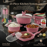 Dessini 25-Piece Premium Granite Cookware Set (20cm - 32cm) – Die-Cast Aluminium