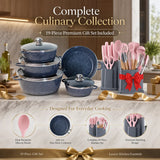 Lefon Ultimate 29-Piece Granite Set: Premium Nonstick Performance for Your Kitchen