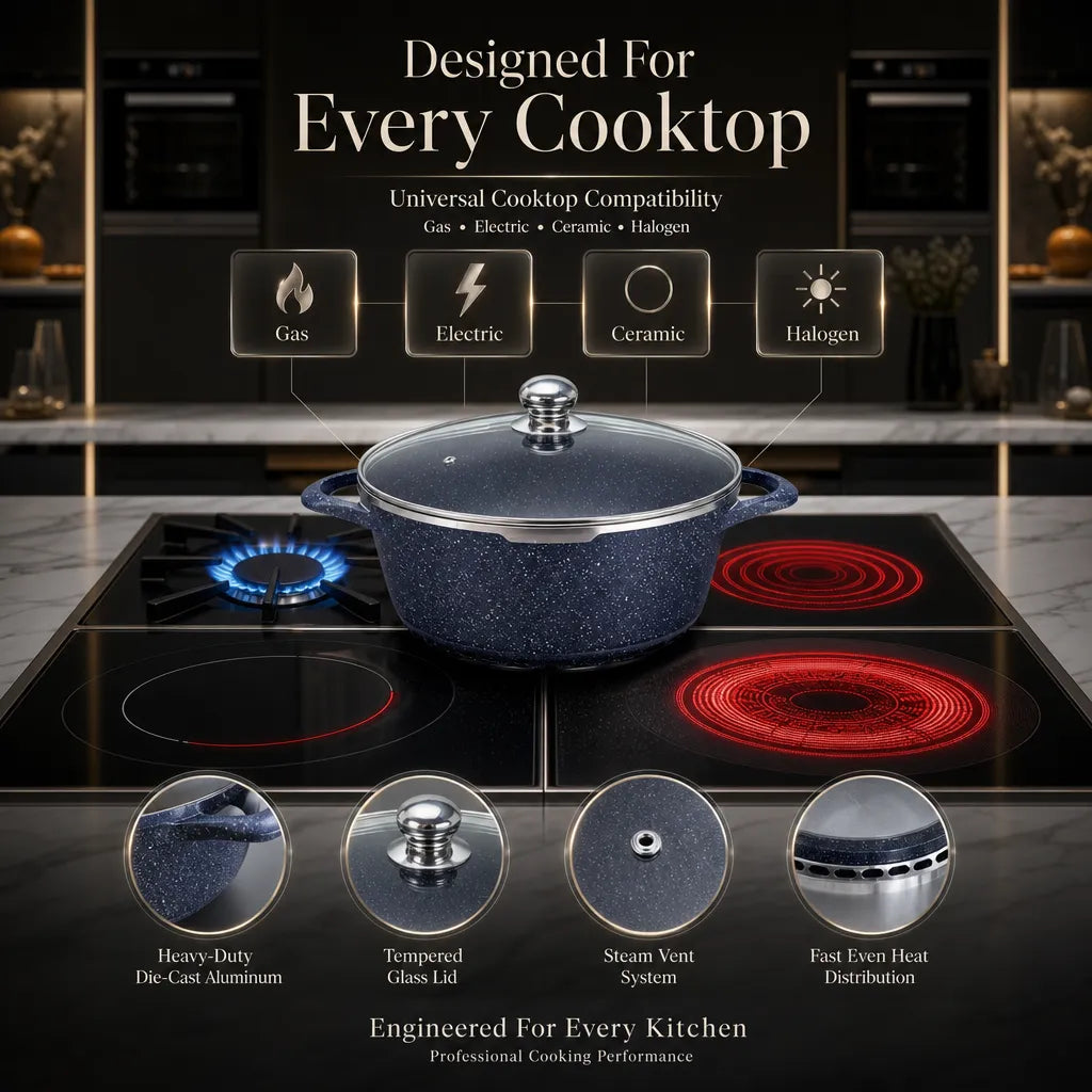 Lefon Ultimate 29-Piece Granite Set: Premium Nonstick Performance for Your Kitchen