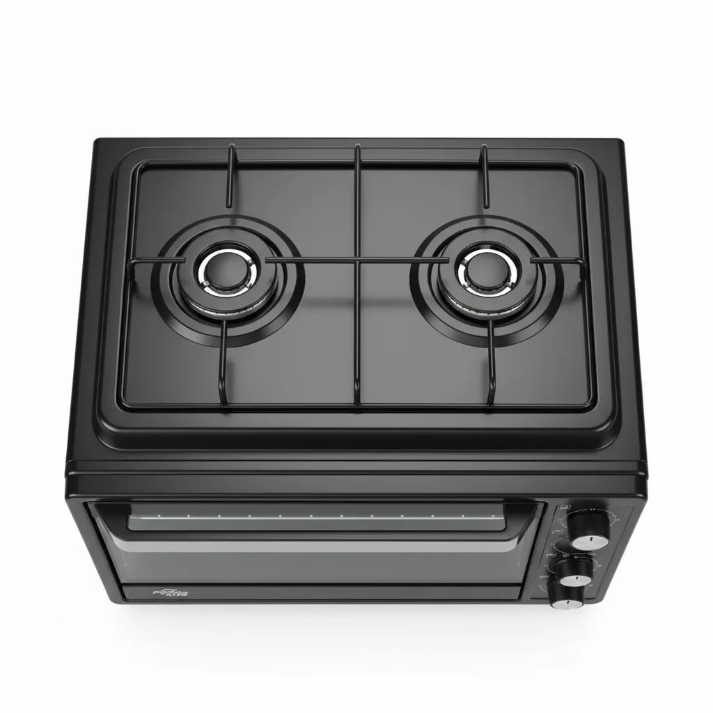 🔥 Evimki 50L Gas Oven – 2Burner Precision Cooking Meets Elegant Design 🔥