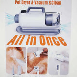 3-in-1 Pet Dryer & Groomer – Powerful Hair Vacuum for Dogs & Cats 🐶🐱