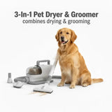 3-in-1 Pet Dryer & Groomer – Powerful Hair Vacuum for Dogs & Cats 🐶🐱