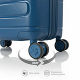 Premium 3-Piece Hard Shell Luggage Set – Lightweight, Scratch-Resistant Suitcases with 360° Wheels & Secure Lock