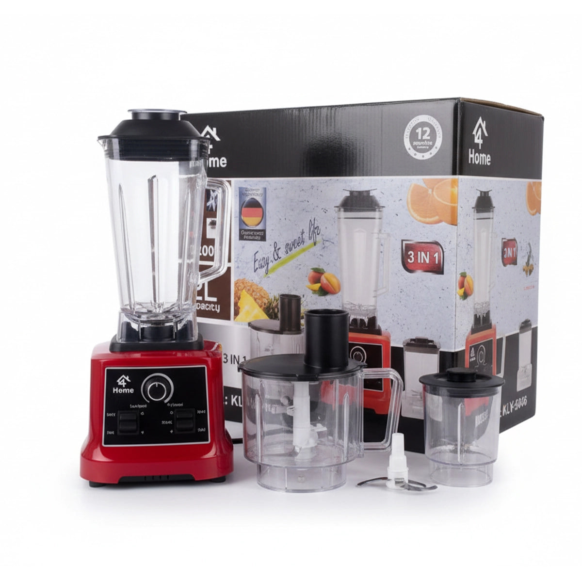 3 in 1 Powerful Blender 1200W – Ultimate Performance for Your Kitchen