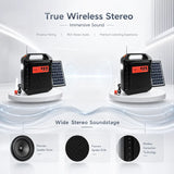 The Ultimate 3-in-1 Survival Hub: Suiming Solar Power Station, Speaker & Light