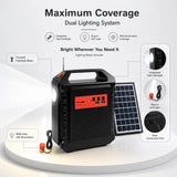 The Ultimate 3-in-1 Survival Hub: Suiming Solar Power Station, Speaker & Light