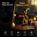 The Ultimate 3-in-1 Survival Hub: Suiming Solar Power Station, Speaker & Light