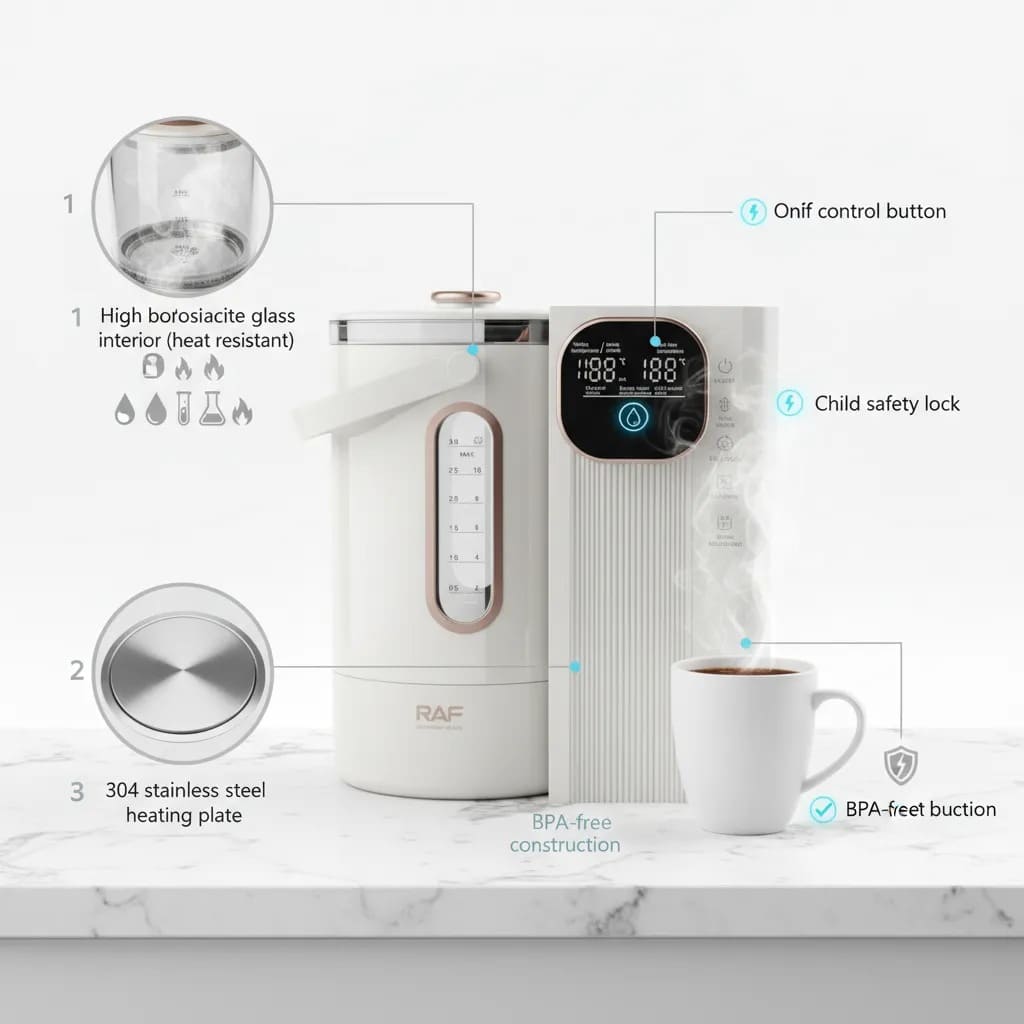 3.0L OF PURE PERFORMANCE💧Smart Heating. Total Control. Maximum Convenience.