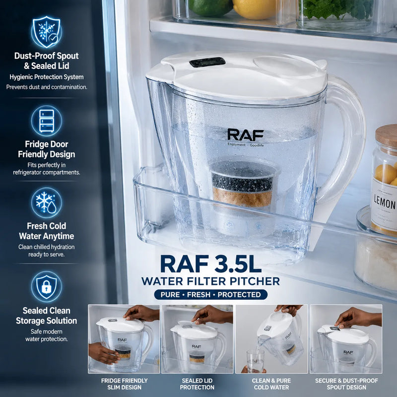 RAF 3.5L Water Filter Pitcher – Premium Multilayer Purification