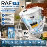 RAF 3.5L Water Filter Pitcher – Premium Multilayer Purification