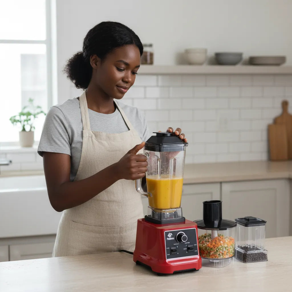 3 in 1 Powerful Blender 1200W – Ultimate Performance for Your Kitchen