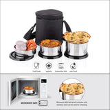 3-in-1 Stainless Steel Insulated Lunch Box – 8L Thermal Food Container with Handle & Leak-Proof Lid | Ideal for Hot Meals, Soups, Curries & Outdoor Use