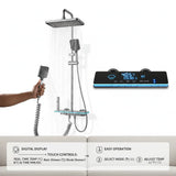 🛁 The Luxury Concealed Shower System – Smart Digital Display & 3-Function Outlets for Ultimate Comfort 🚿💦