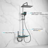 🛁 The Luxury Concealed Shower System – Smart Digital Display & 3-Function Outlets for Ultimate Comfort 🚿💦
