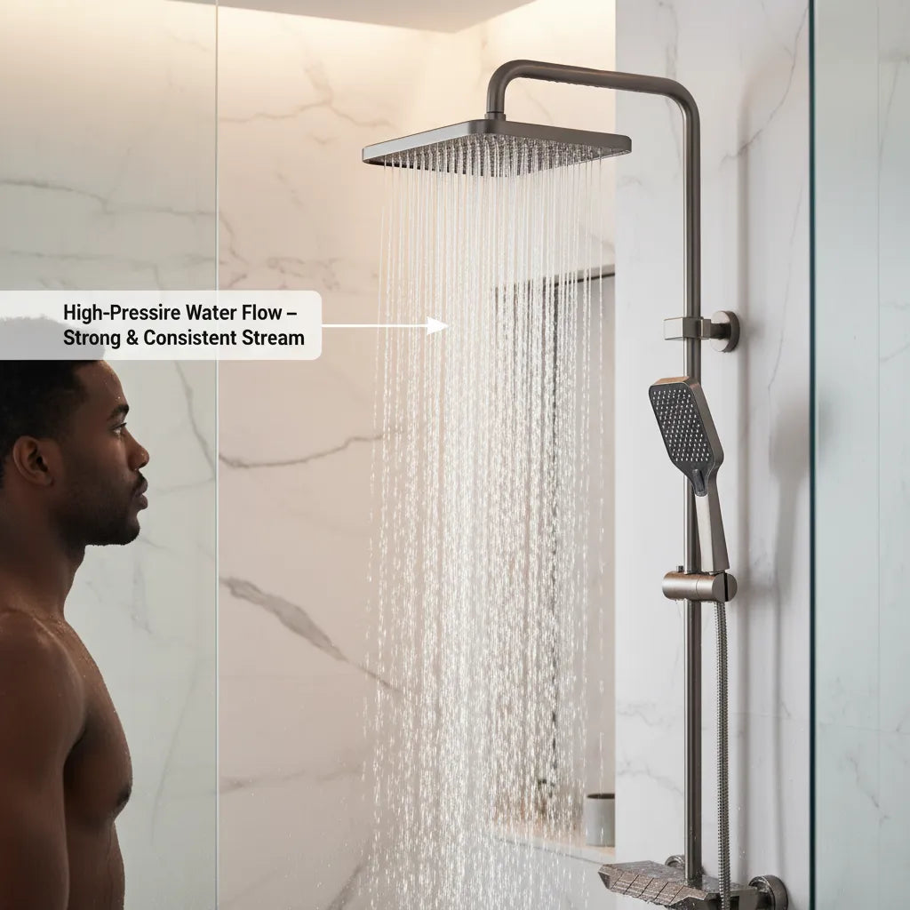 A Modern 4-in-1 Shower Solution Designed for Comfort, Hygiene, and Style