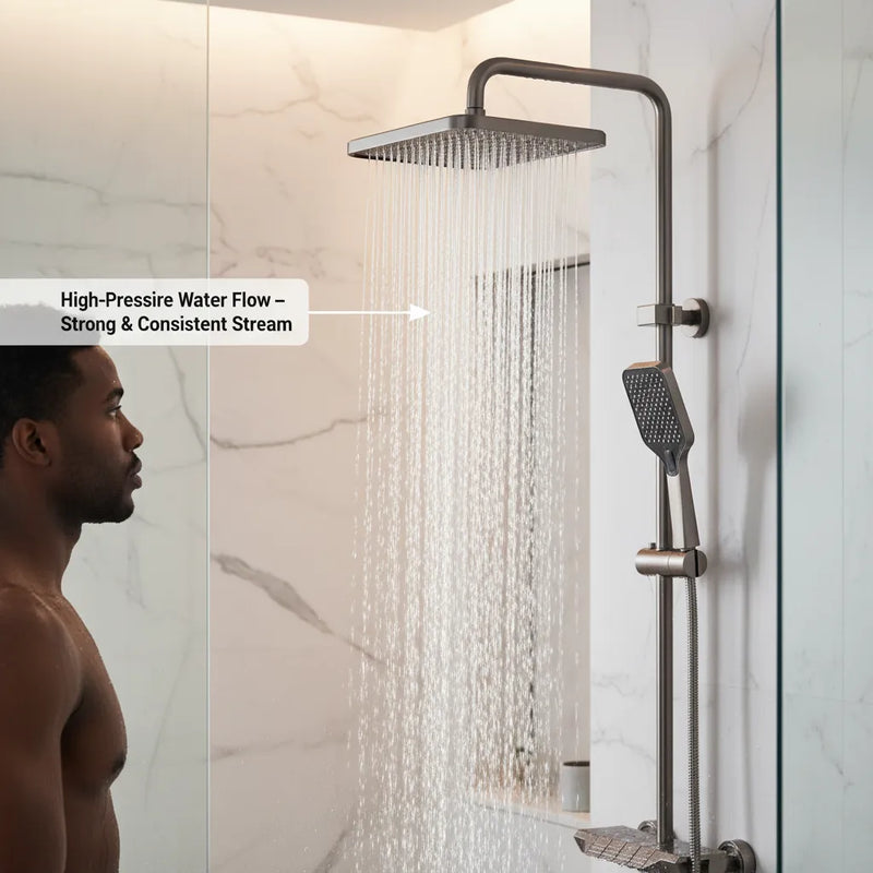 A Modern 4-in-1 Shower Solution Designed for Comfort, Hygiene, and Style