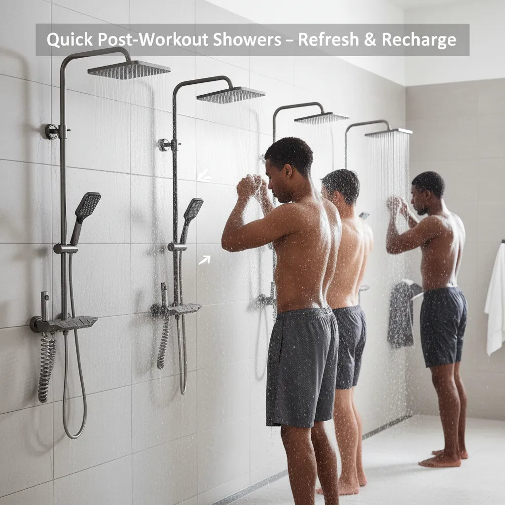 A Modern 4-in-1 Shower Solution Designed for Comfort, Hygiene, and Style