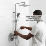 A Modern 4-in-1 Shower Solution Designed for Comfort, Hygiene, and Style