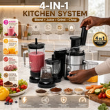 Minmax 4-in-1 Electric Blender – Juice Extractor, Grinder & Chopper