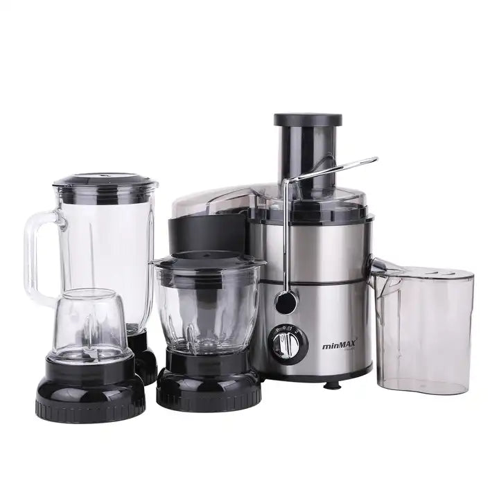 Minmax 4-in-1 Electric Blender – Juice Extractor, Grinder & Chopper