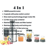 Minmax 4-in-1 Electric Blender – Juice Extractor, Grinder & Chopper