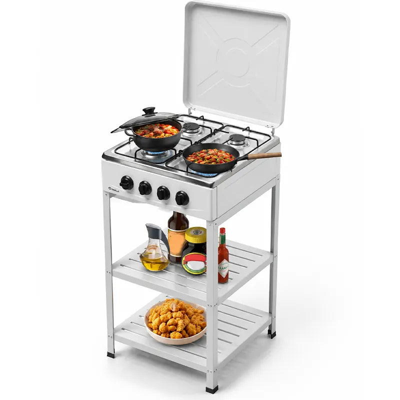 Starlux 4 Burner Gas Cooker – Compact Power for Every Kitchen
