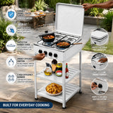 Starlux 4 Burner Gas Cooker – Compact Power for Every Kitchen