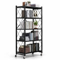 Ultimate 5-Tier Foldable Storage Rack – Heavy-Duty & Space-Saving Organizer